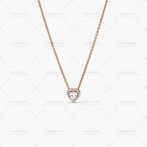 Pandora Sparkling Heart Collier Necklace